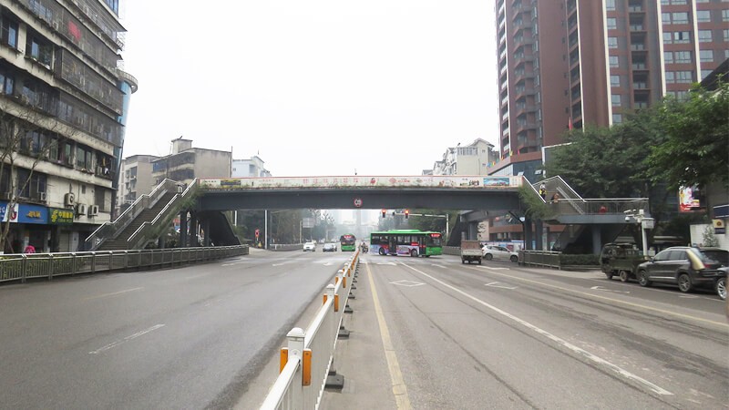 纳溪区百梯路口天桥工程(图2)