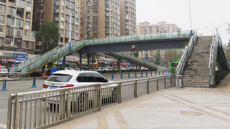 泸州城南黄桷路过街天桥工程(图3)